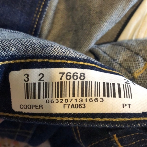 New Mens Jeans Carhartt Denim Straight Leg Blue Jeans Men’s Size 38X32 - Picture 13 of 13